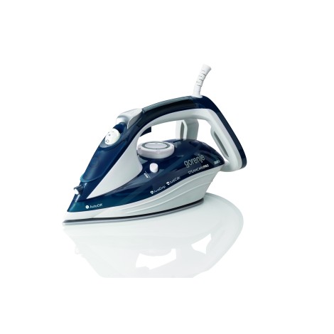 Gorenje | Steam Iron | SIH2800TQC | Steam Iron | Water tank capacity 350 ml | Continuous steam 35 g/min | Power 2800 W | Steam boost performance 100 g/min | Turquoise/White