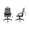 MA-Manager Boss 3.2 Grey office chair