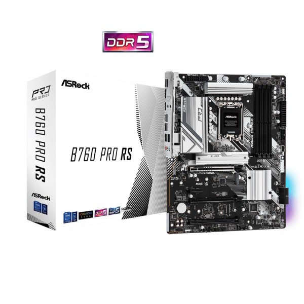 Mainboard|ASROCK|Intel B760 Express|LGA1700|ATX|Memory DDR5|Memory slots 4|1xPCI-Express ...