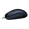 LOGI M90 corded optical Mouse grey