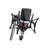 Neumann TLM 102 MT Studio-Set - large-diaphragm condenser microphone with shock mount, black