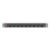 LANBERG RACK POWER STRIP 19" PDU 1U 9X SHUKO