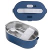 Adler | Electric lunch box with thermal bag | AD 4522 | 0.8 L | Plastic/Stainless steel | Blue | Lid included
