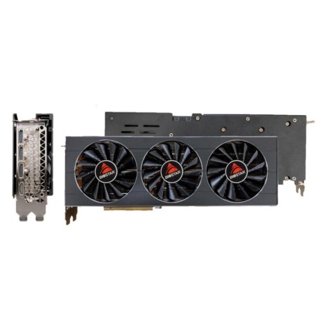 Graphics Card|BIOSTAR|NVIDIA GeForce RTX 3080|10 GB|GDDR6X|PCIE 4.0 16x|GPU 1440 MHz|Triple slot Fansink|1xHDMI|3xDisplayPort|VN3816RMT3