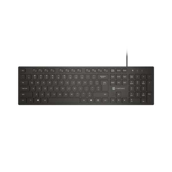 Natec Keyboard, Herring Glow, US, Backlit, ...