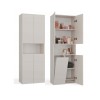 BATHROOM CABINET NEL DK 1K BASKET CASMERE COLOUR