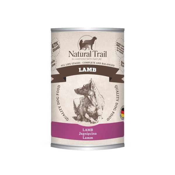 NATURAL TRAIL Lamb - wet dog ...