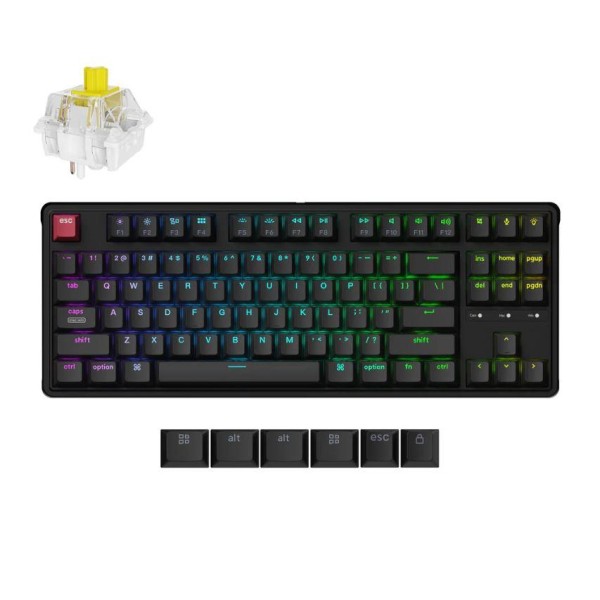 KEYBOARD WIRED C3 PRO RGB/RETRO C3PX-H1 ...