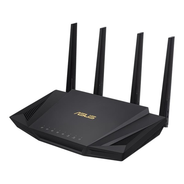 Wireless Router|ASUS|Wireless Router|3000 Mbps|USB 3.1|1 WAN|4x10/100/1000M|Number ...