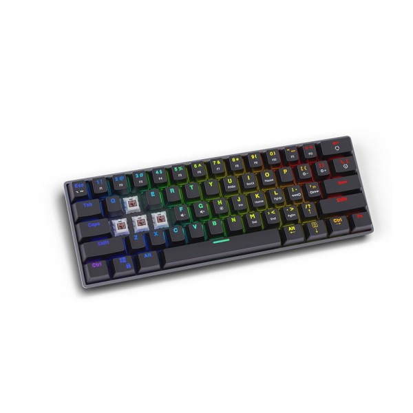 SAVIO Mechanical Keyboard BLACKOUT Brown (Outemu ...