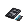 KINGSTON microSDXC Canvas Go Plus 256GB + Adapter
