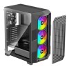 Case|XILENCE|ATX/micro ATX/Mini-ITX|Black|Midi Tower|PC|X812.ARGB