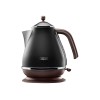 Delonghi | Icona Vintage | KBOV2001BK | Standard kettle | 2000 W | 1.7 L | Stainless steel | 360° rotational base | Black