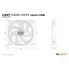 CASE FAN 140MM LIGHT WINGS PWM/WHITE BL102 BE QUIET