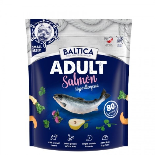 BALTICA EXCELLENT Adult Salmon Hypoallergenic XS ...