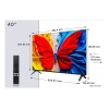 TCL S59K 40S59K TV 101.6 cm (40") Full HD Smart TV Wi-Fi Metallic