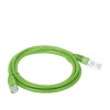 Alantec KKU5ZIE0.5 networking cable Green 0.5 m Cat5e U/UTP (UTP)