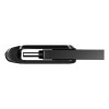 SanDisk Ultra Dual Drive USB flash drive 128 GB USB Type-A / USB Type-C 3.2 Gen 1 (3.1 Gen 1) Black, Silver