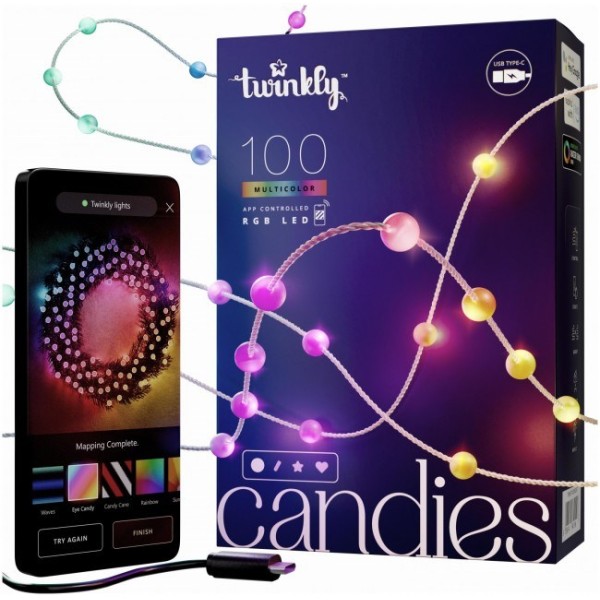 Twinkly Candies LED Christmas tree lights ...