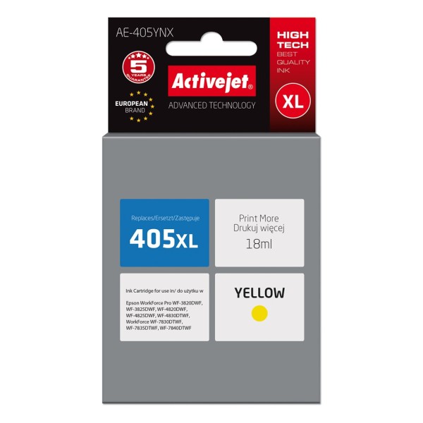 Activejet AE-405YNX ink (replacement for Epson ...