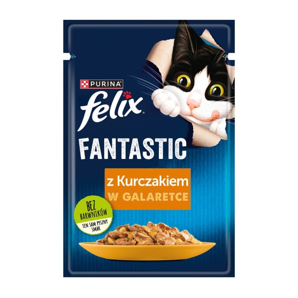 FELIX Fantastic with chicken in jelly ...