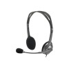 HEADSET STEREO H111/GREY 981-000593 LOGITECH