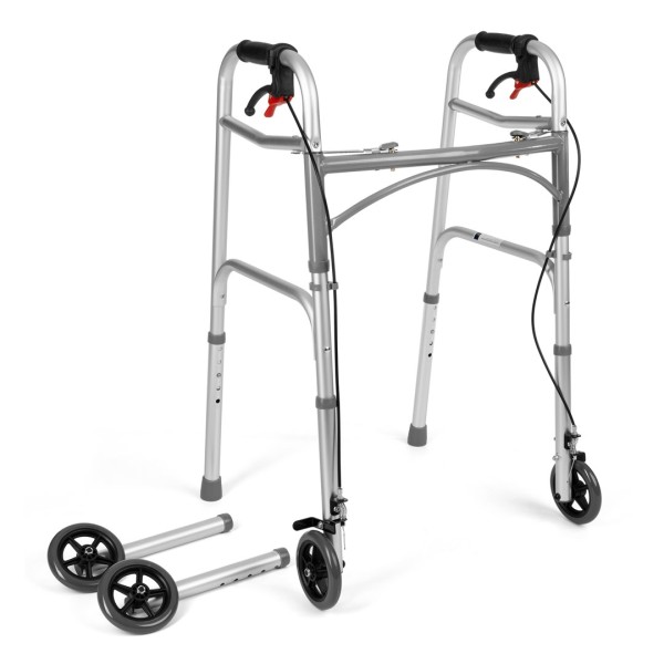 Four-wheeled wheelchair with brakes TIMAGO JMC-C ...