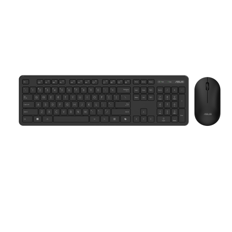 Asus CW100 | Keyboard and Mouse Set | Wireless | LT | Black | 2.4 GHz