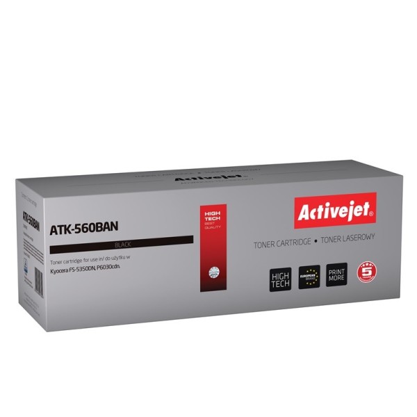 Activejet ATK-560BAN toner (replacement for Kyocera ...