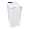 Candy | Washing Machine | CSTG 47TME/1-S | Energy efficiency class B | Top loading | Washing capacity 7 kg | 1400 RPM | Depth 60 cm | Width 41 cm | Display | LCD | Near Field Communication (NFC) | White