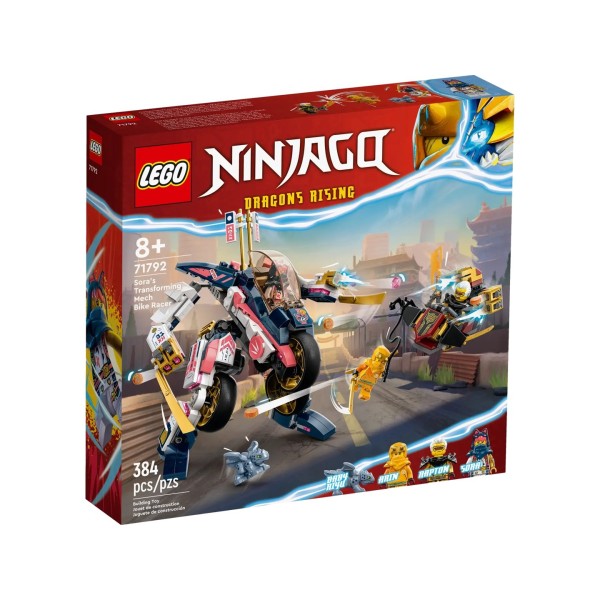 LEGO NINJAGO 71792 SORA'S TRANSFORMING MECH ...