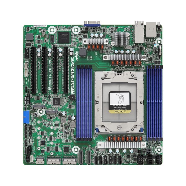 Asrock GENOAD8UD-2T/X550 motherboard Socket SP5 microBTX