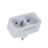 Esperanza ELK305W Electrical Splitter 2 Sockets White