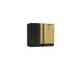 Cosmo Design ANIKA kitchen furniture set, artisan oak/graphite 2.0/2.6