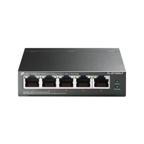 Switch|TP-LINK|TL-SF1005LP|5x10Base-T / 100Base-TX|PoE ports 4|TL-SF1005LP