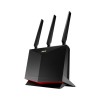 Wireless Router|ASUS|Wireless Router|2600 Mbps|Wi-Fi 5|USB 2.0|1 WAN|4x10/100/1000M|Number of antennas 4|4G-AC86U