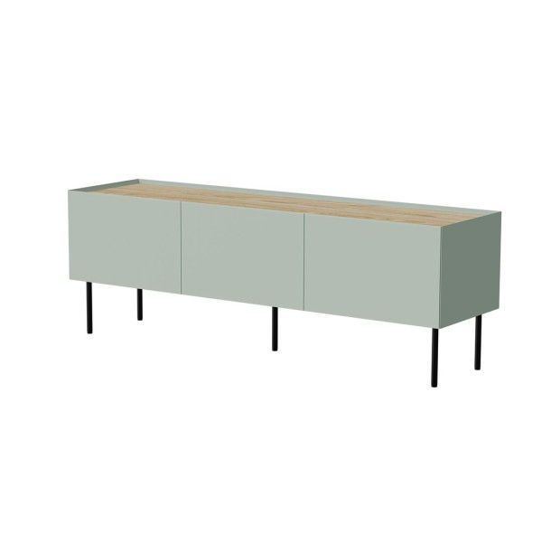 Cama FELLINI TV cabinet 150x40x52 olive ...