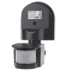 Maclean MCE25 GR Wall-Mounted 180° Motion & Dusk Sensor, 1200W Max, Grey