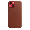 Apple | 14 Leather Case with MagSafe | Case with MagSafe | Apple | iPhone 14 | Leather | Umber