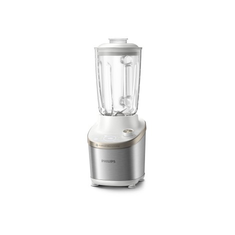 Philips | Atlantic High Speed Blender | HR3760/01 7000 Series | Tabletop | 1500 W | Jar material Glass | Jar capacity 2 L | Ice crushing | Metal/White