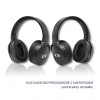 Qoltec 50851 Wireless Headphones with microphone Super Bass | Dynamic | BT | Black