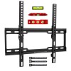 Maclean TV MC-412 Wall Mount Bracket 32"-70" VESA 400x400 45kg Tilting Universal Adjustable Spirit Level Mounting Accessories