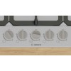 Bosch Serie 4 PGQ7B5K90 hob Stainless steel Built-in 75 cm Gas 5 zone(s)