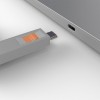USB PORT TYPE-C BLOCKER 4PACK/ORANGE 40428 LINDY