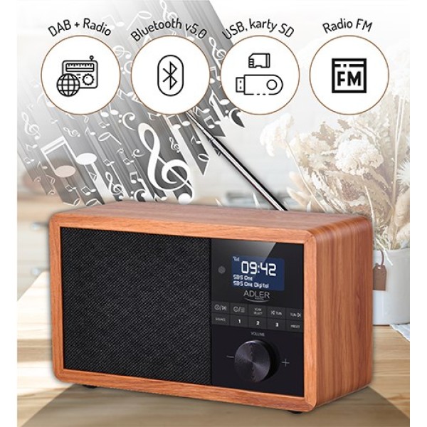 Adler | Radio DAB+ Bluetooth | ...