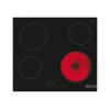 Bosch Hob | PKE61RBA2E | Electric | Number of burners/cooking zones 4 | Touch | Timer | Black
