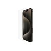 Belkin | ScreenForce Pro | UltraGlass2 Anti-Microbial Screen Protector | Apple | For iPhone 15 Pro | Glass | Transparent | Clear Screen Protector