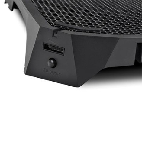 Thermaltake Massive V20 laptop cooling pad 43.2 cm (17") Black