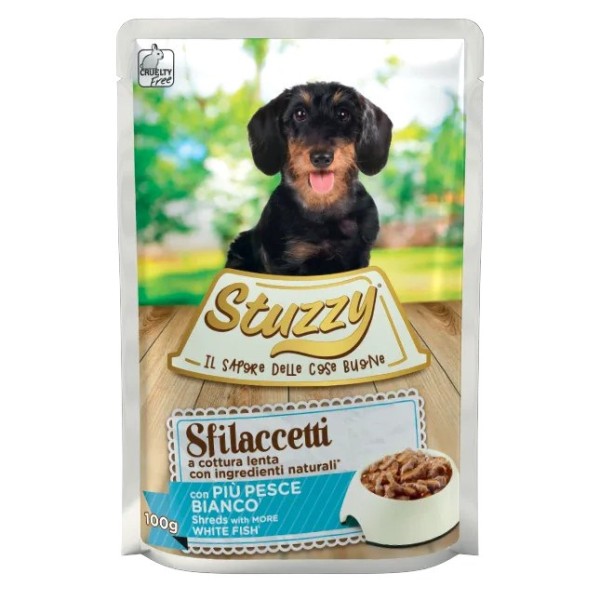 STUZZY Sfilaccetti with white fish meat ...