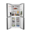 ETA | Refrigerator | ETA139090010DN | Energy efficiency class D | Free standing | Side by Side | Height 180 cm | No Frost system | Fridge net capacity 271 L | Freezer net capacity 150 L | Display | 39 dB | Stainless Steel